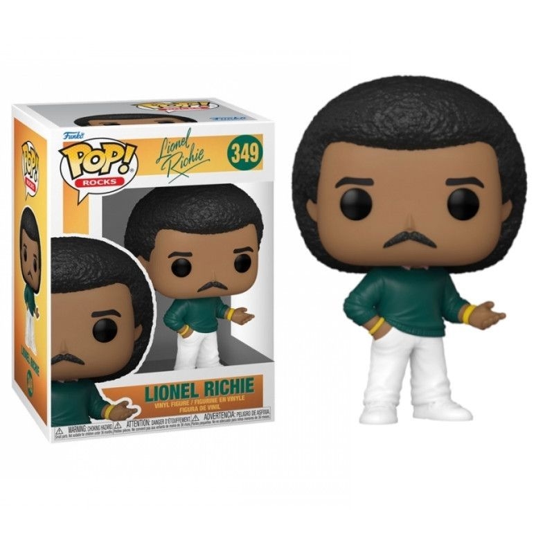 FUNKO ACTION FIGURES FUNKO POP ROCKS LIONEL RICHIE 349 FUNKO ACTION FIGURES FUNKO POP ROCKS LIONEL RICHIE 349